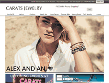 Tablet Screenshot of caratsjewelry.com
